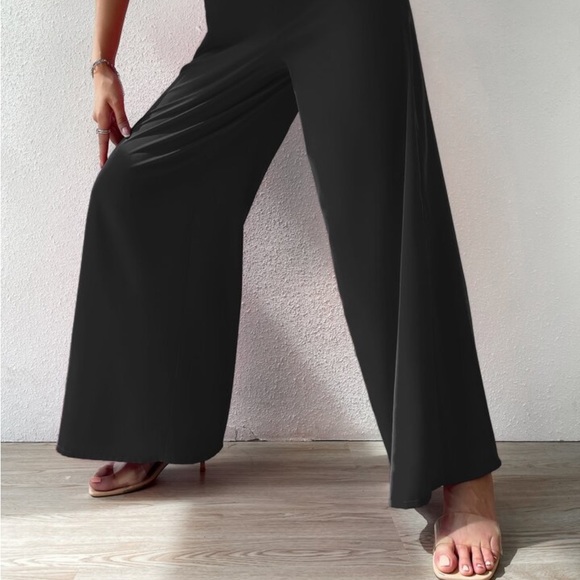 Tall High Waist Wide Leg Pants L - Picture 2 of 9